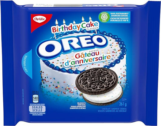 OREO Birthday Cake Chocolate Sandwich Cookies