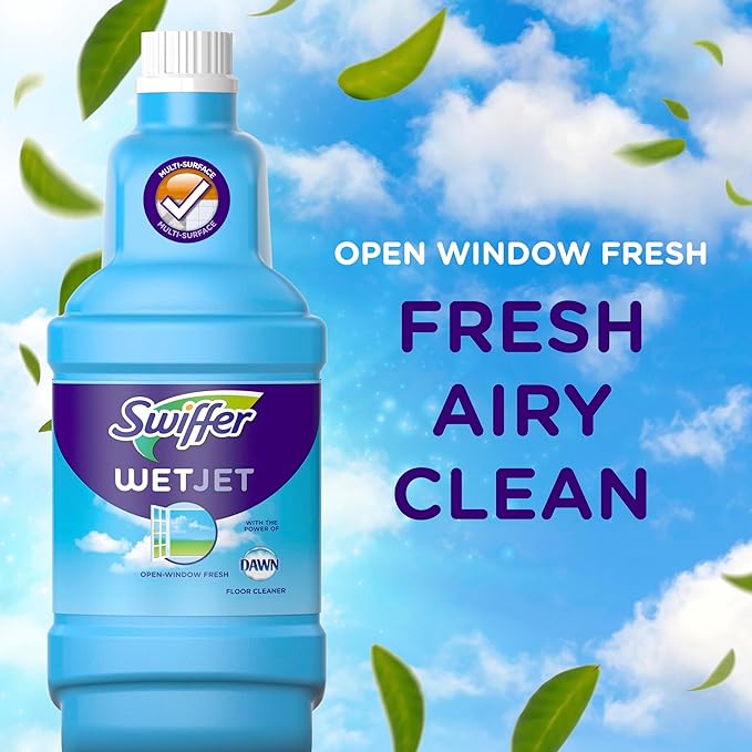 Swiffer WetJet Refill Hardwood Floor Cleaner Solution