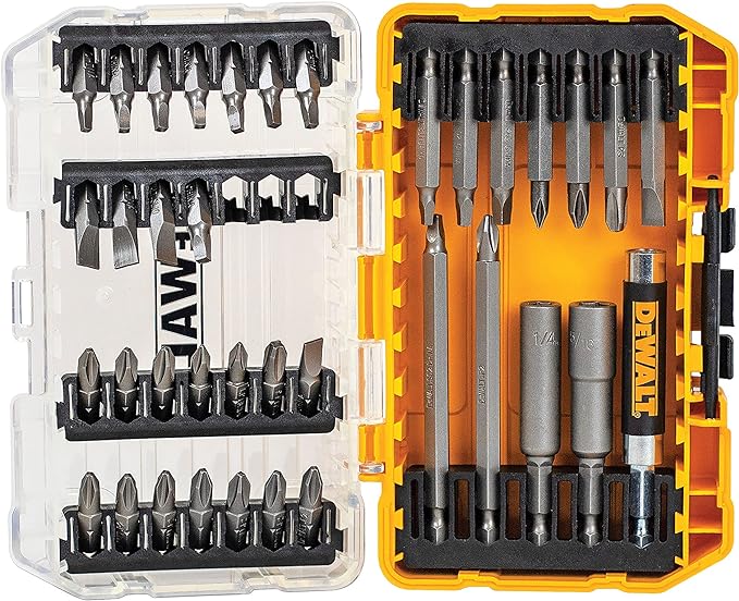 DEWALT 37- Piece Screwdriving Bit Set With Square Recess Mix